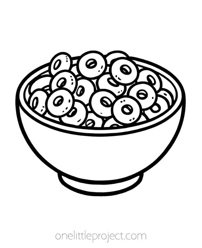 Summer Food Coloring Pages Coloring Nation