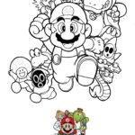 Super Mario Bros Coloring Pages 2 Free Coloring Sheets 2021