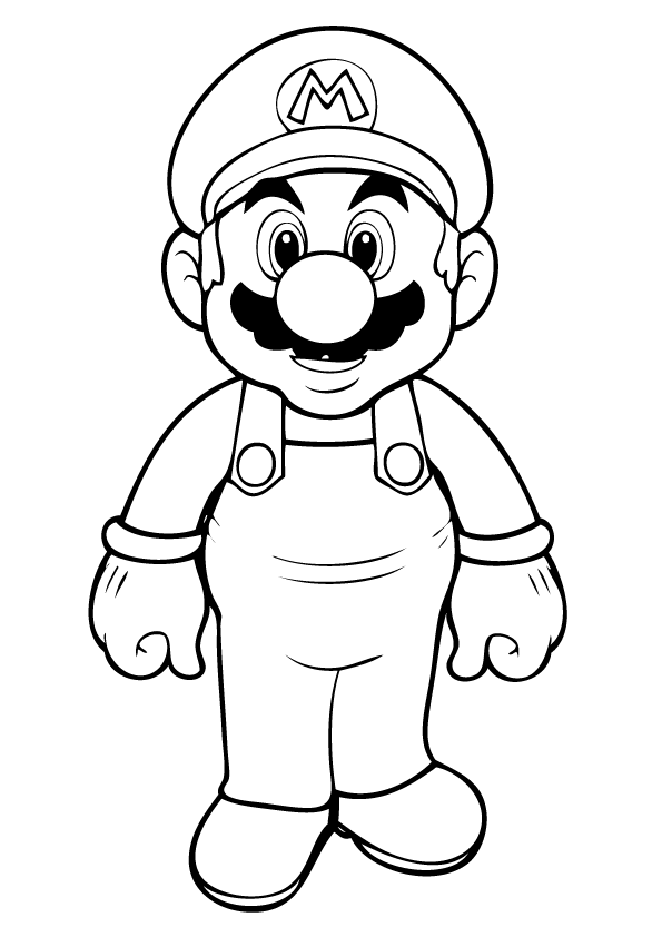 Super Mario Coloring Pages Best Coloring Pages For Kids