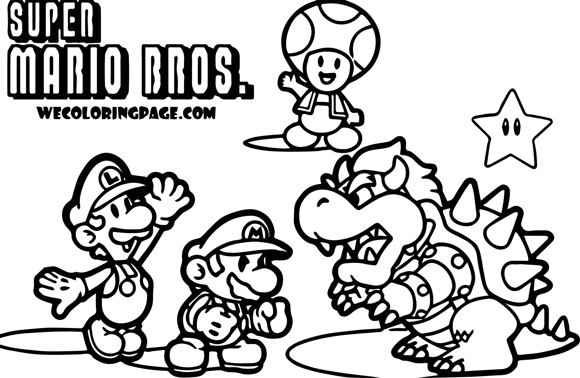 Super Mario Maker Coloring Pages At GetColorings Free Printable 