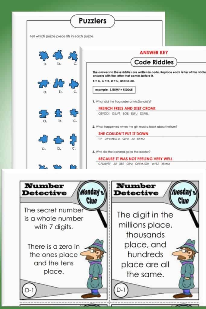 worksheets for teachers