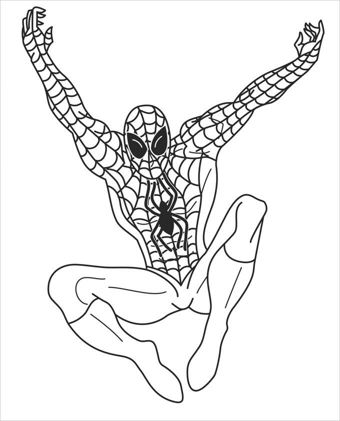 Superhero Coloring Pages Pdf Coloring Home