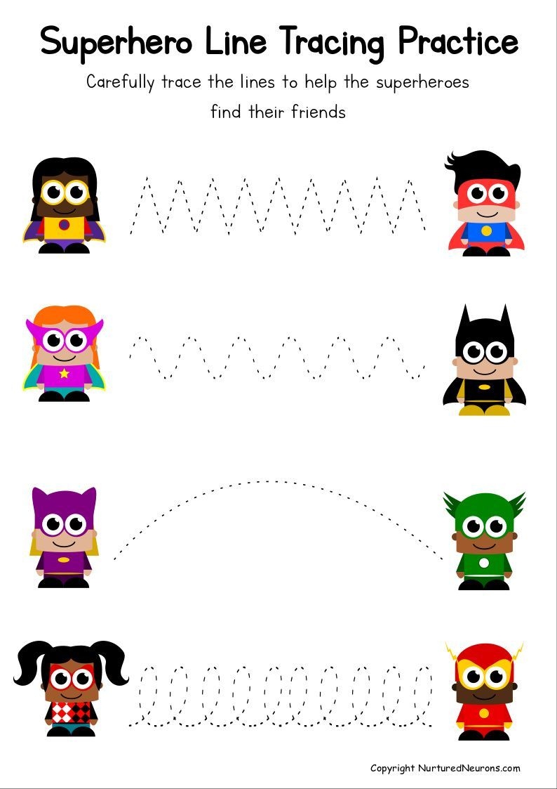 Superhero Printable Activities