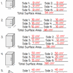 Surface Area Digital And Printable Worksheets Library