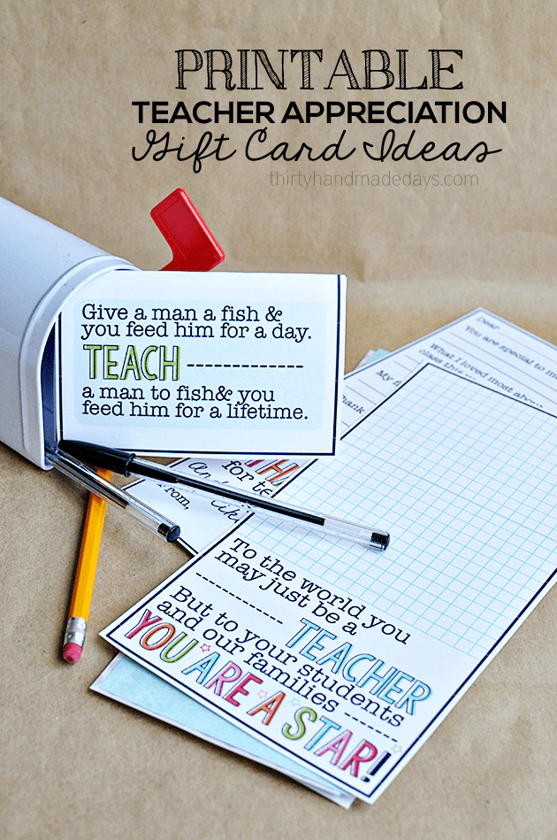 free printable card for teacher appreciation day