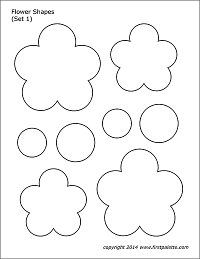 flower printables free template