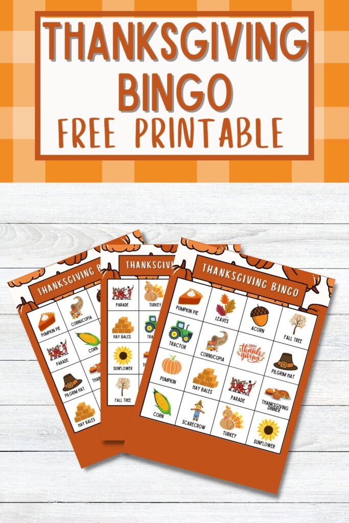 Thanksgiving Bingo Free Printable 30 Game Cards Set OriginalMOM