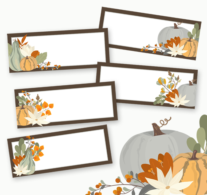 Thanksgiving Place Cards Printable Designer Blogs