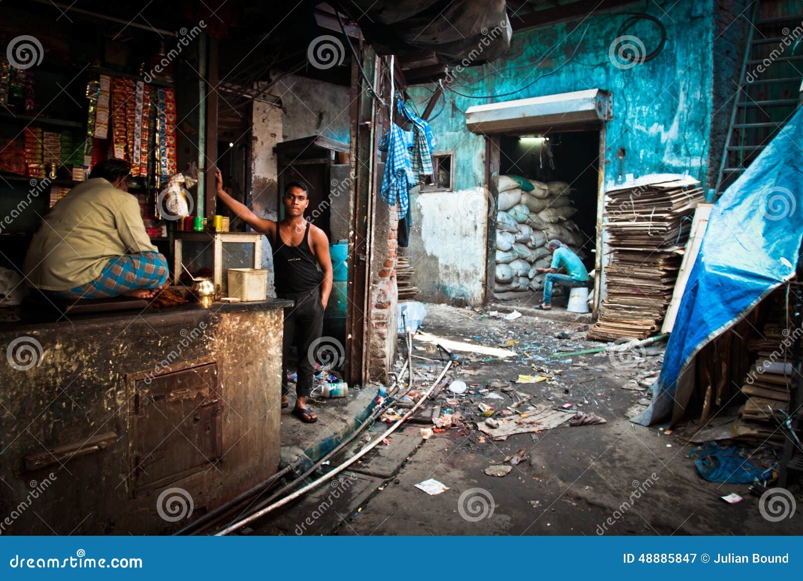 The Dharavi Slums Of Mumbai India Editorial Photography Image 48885847