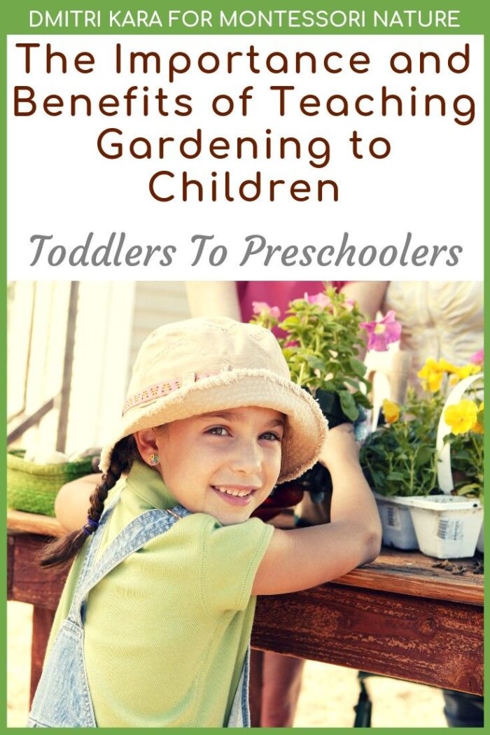 gardening benefits for preschoolers
