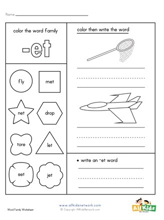 The it Word Family ELA Worksheets SplashLearn Worksheets Library