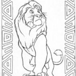 The Lion King Coloring Pages Mufasa Coloring Home