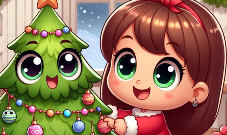 The Little Christmas Tree Story For Kids Audio Moonzia