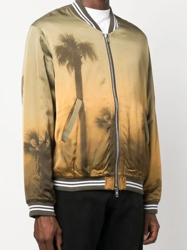 tree print jacket