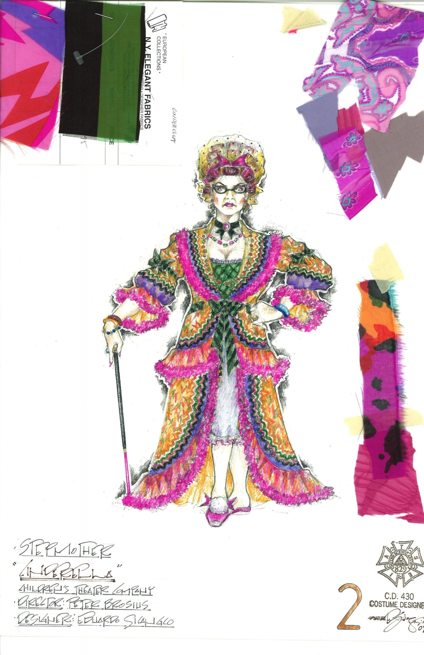 Theatre Costume Design Template Content Calendar Template