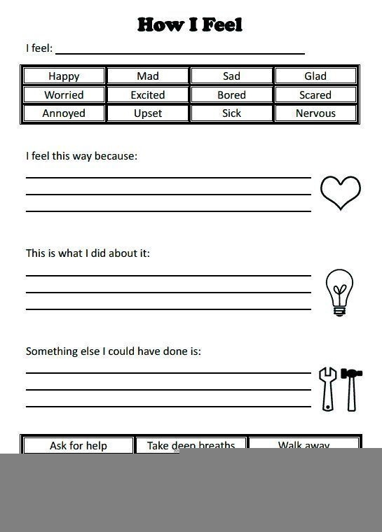 Therapy Aide Worksheets For Teens Anger Management Worksheets