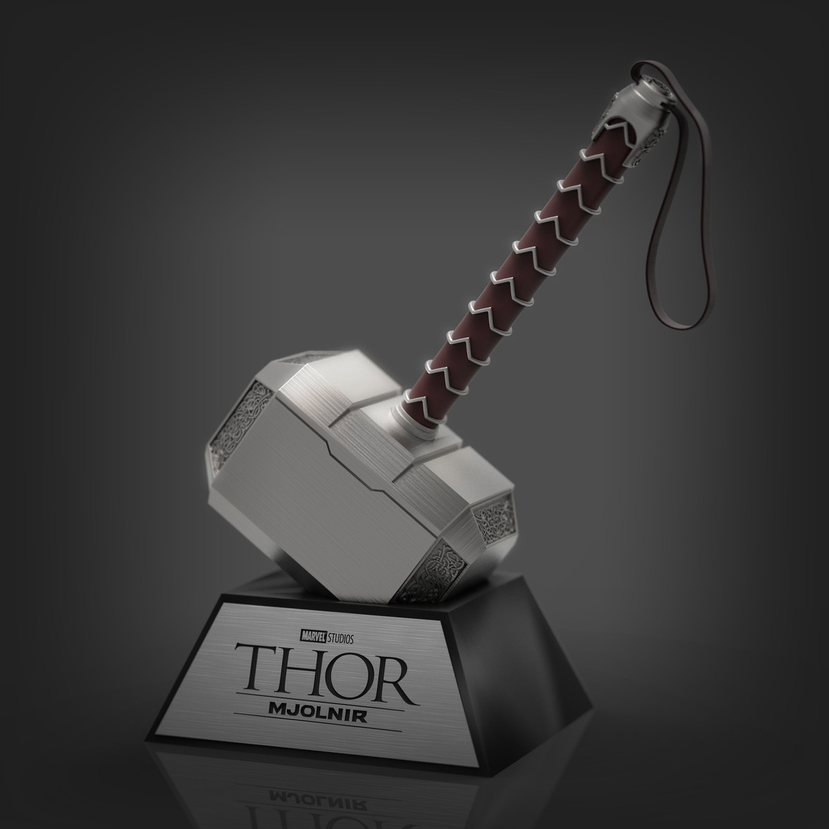 Thor Hammer 3D Printable Model Stl 3D Kiee Shop