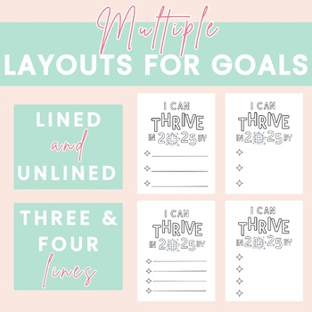 printable thrive activities