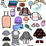 Toca Boca Printable Paper Doll Educational Printable Activities
