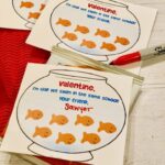 Toddler Goldfish Valentine Printable