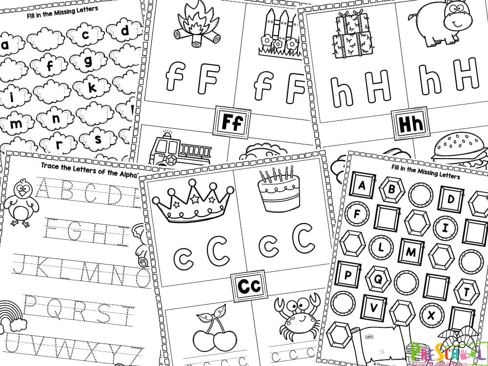 TONS Of FREE Printable Preschool Worksheets Worksheets Library