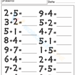 TouchMath Inspired Printables Supplement Worksheets Lisa Goodell