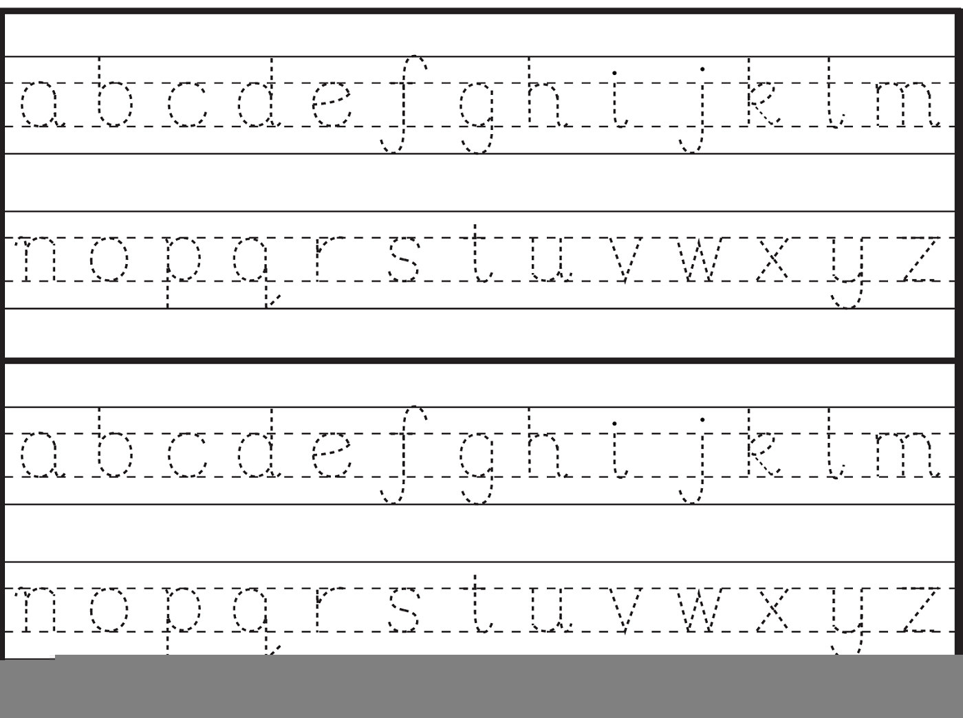 Trace Letters Worksheet For Grade 1 TracingLettersWorksheets