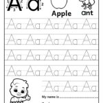 Tracing Letter A Worksheets Printable Infoupdate