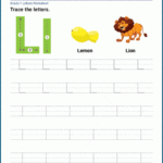 Tracing Letter L Worksheet Worksheets Library