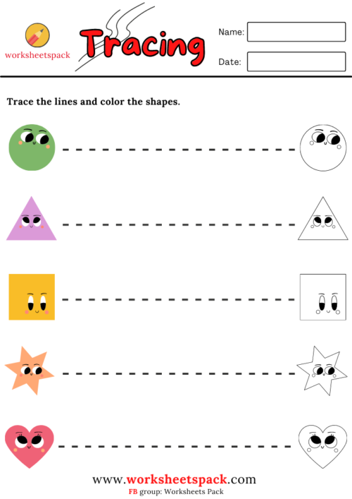 Tracing Lines Worksheetspack Worksheets Library