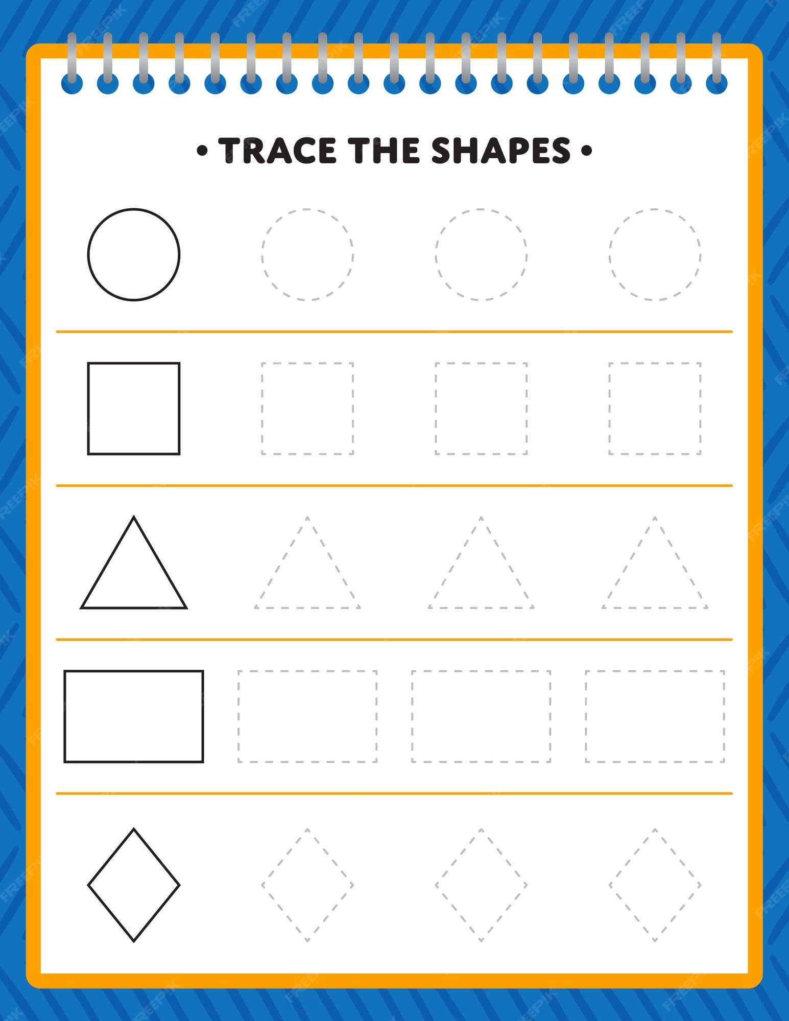 Tracing Square Shapes Worksheet For Stock Illustration Worksheets 