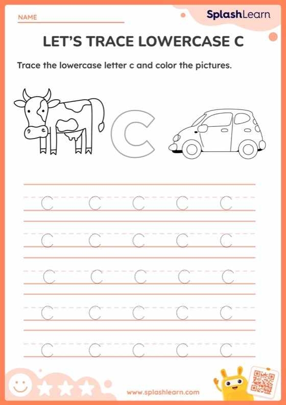 Tracing The Letter C Worksheet Infoupdate