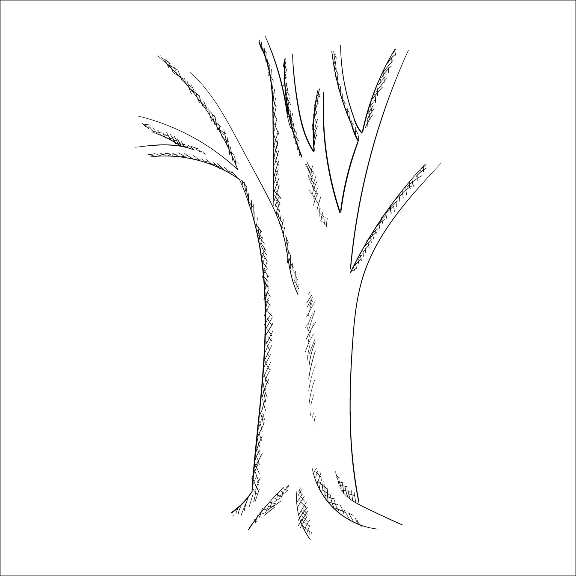 Tree Branches With Pattern 10 Free PDF Printables Printablee