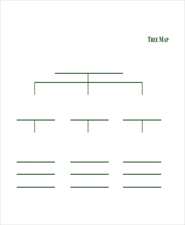 Tree Map Template 6 Free PDF Documents Download