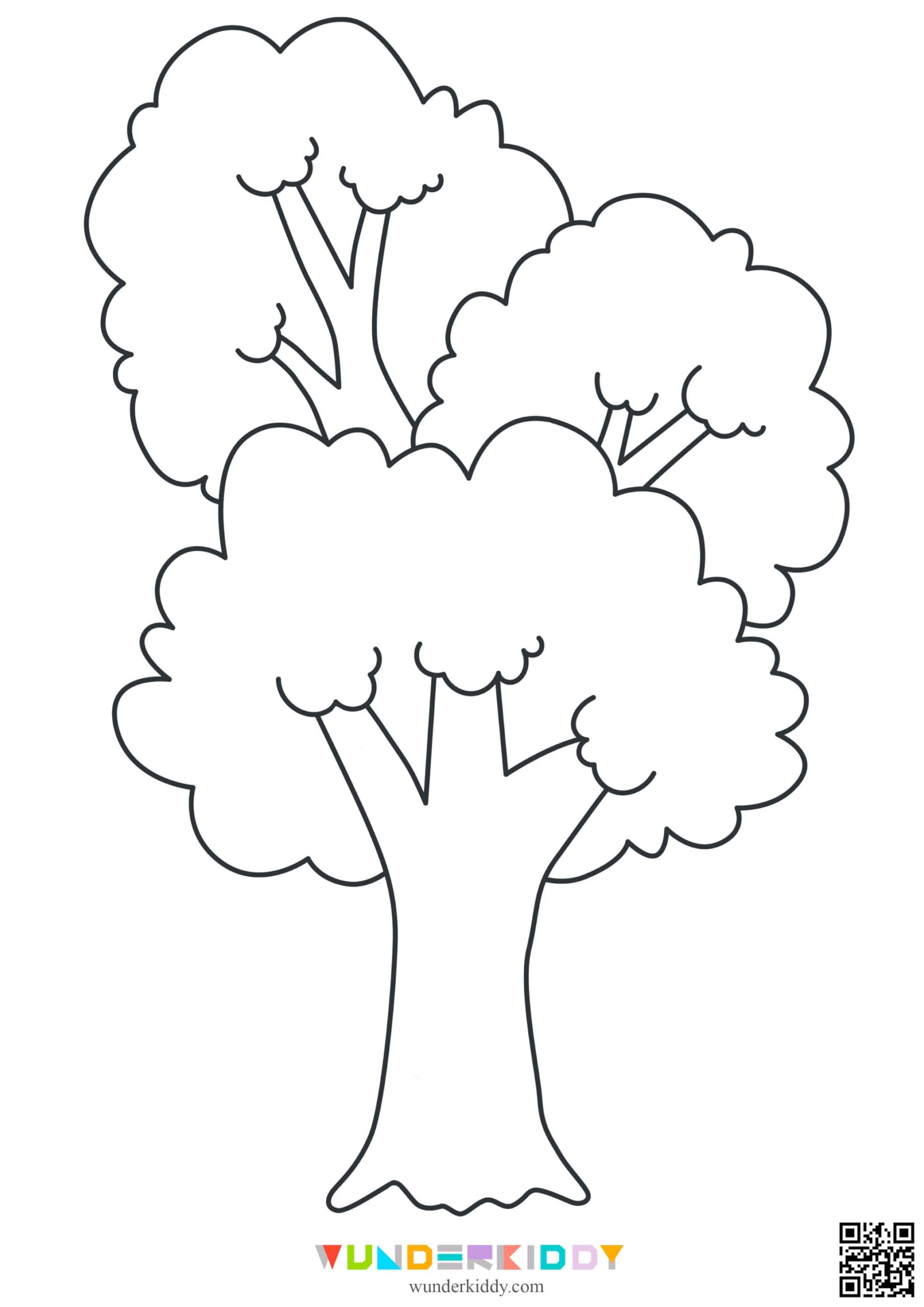 Tree Outline Printable Printable Free Templates