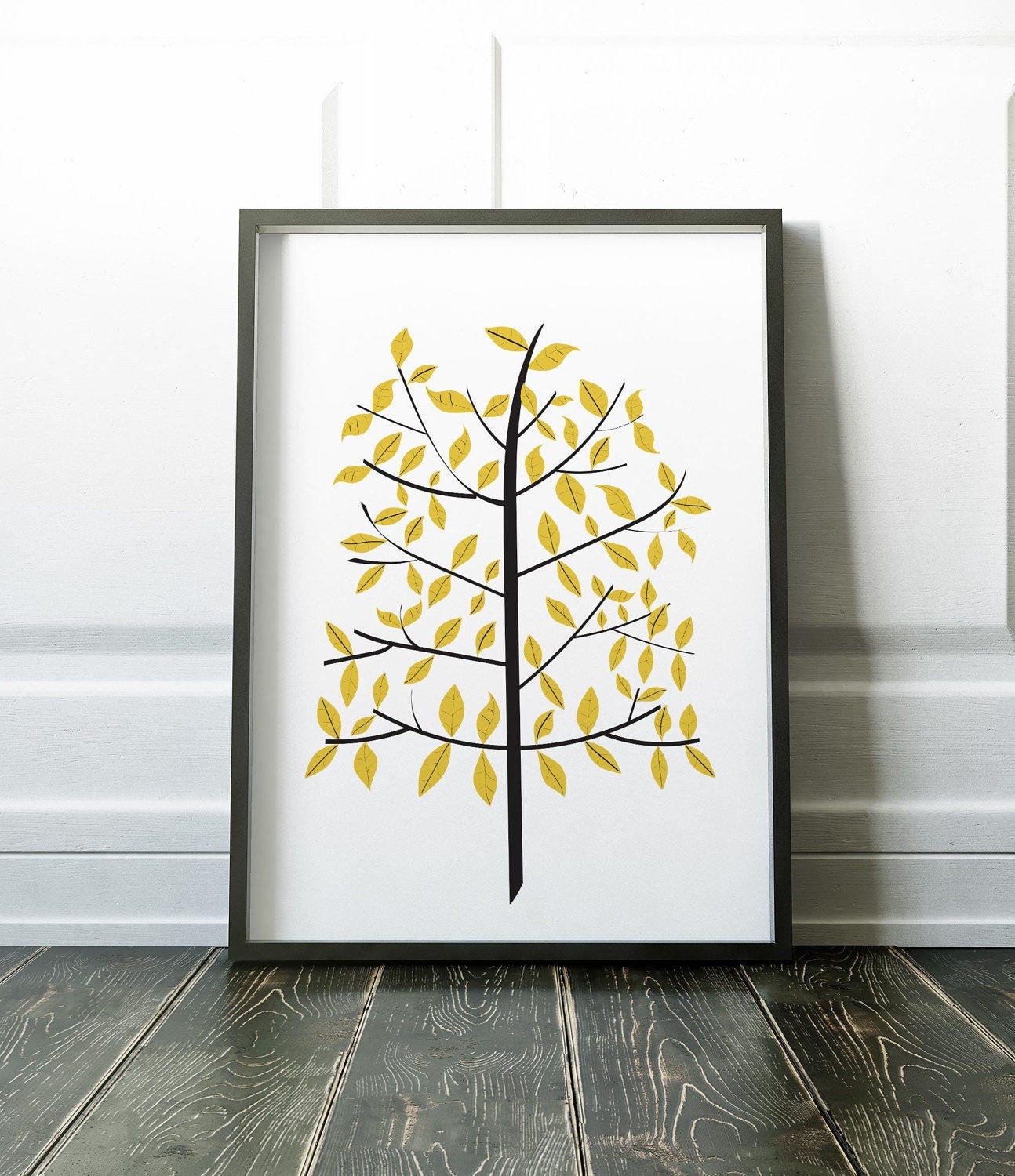 tree print wall art