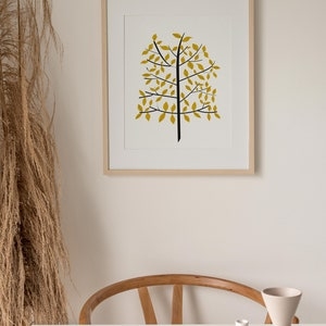 Tree Print Wall Art Print Wall Art Minimalist Print Minimalist Art 