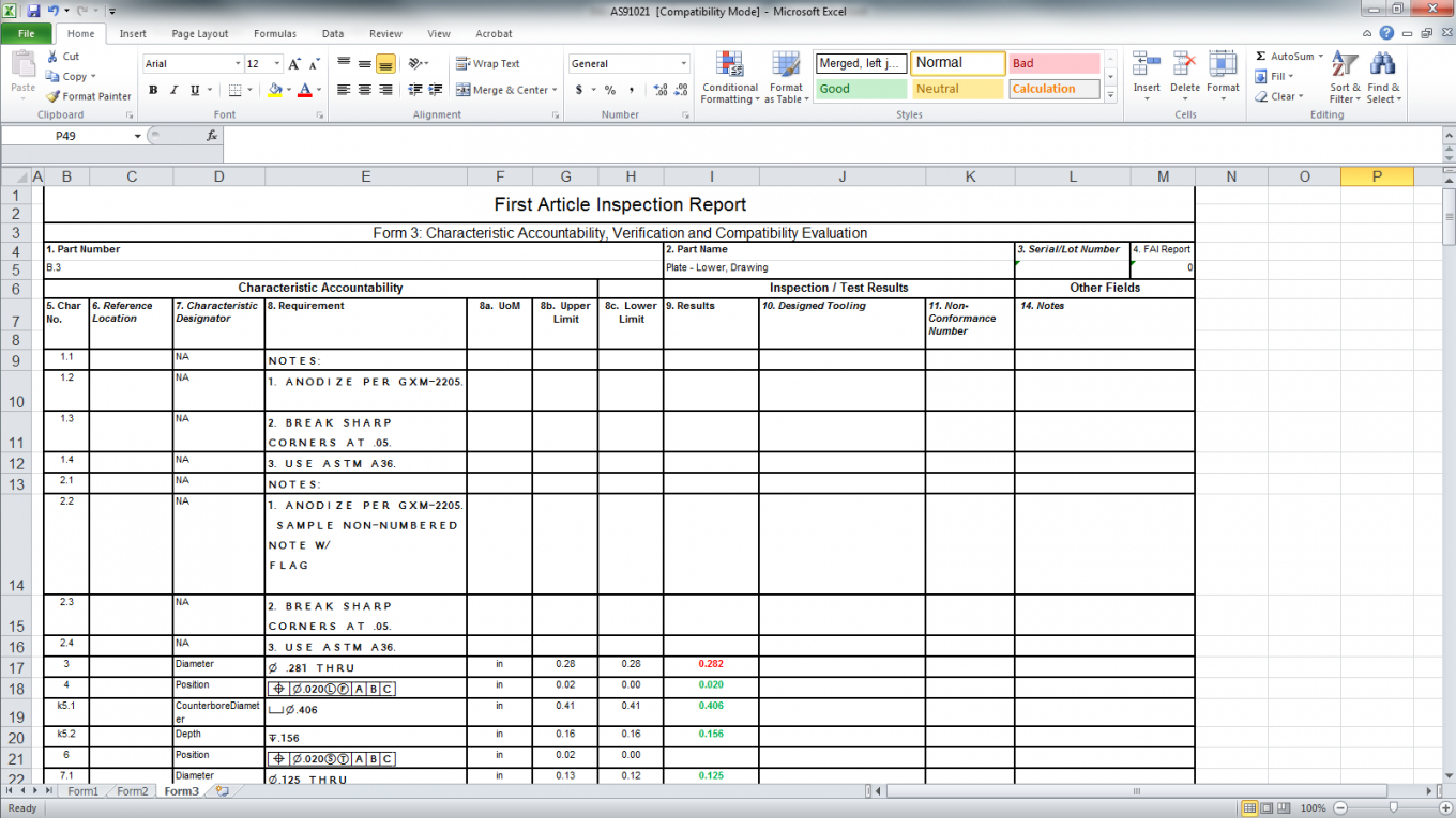 Tree Report Template Dalep midnightpig co In Part Inspection Report 
