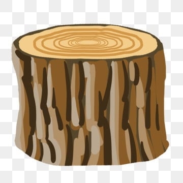 tree stump printable