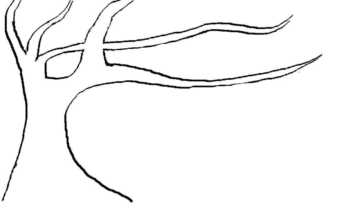 Tree Trunk Outline Cliparts co