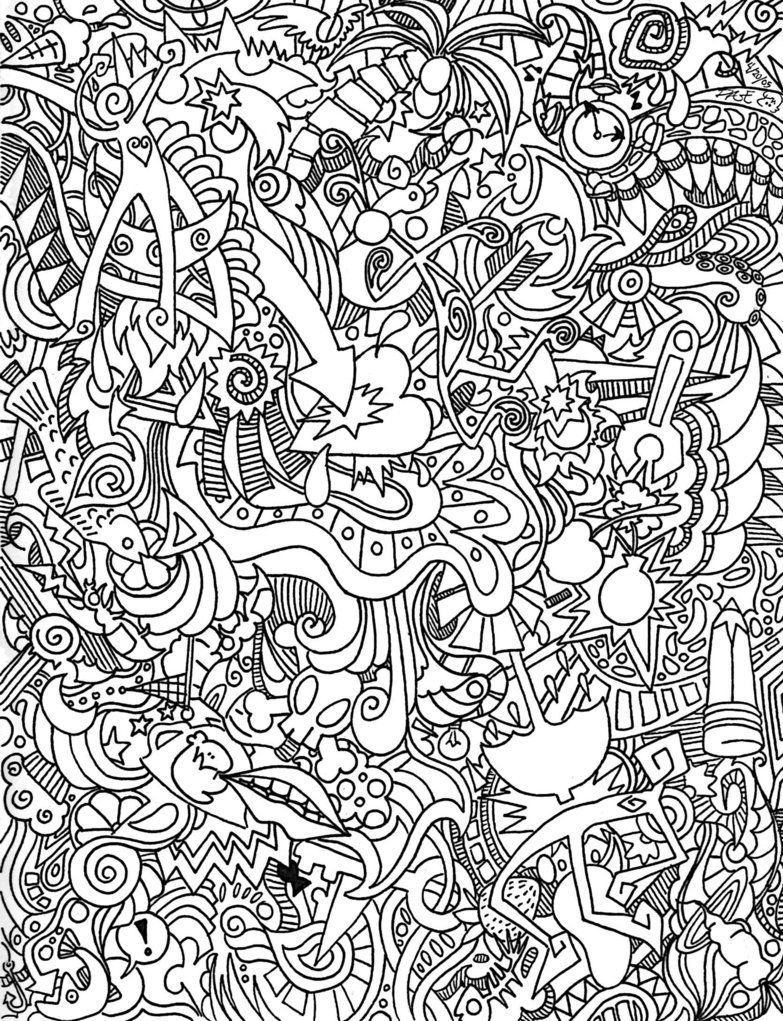 Trippy Coloring Pages