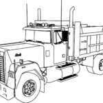 Truck Coloring Pages Coloring rocks