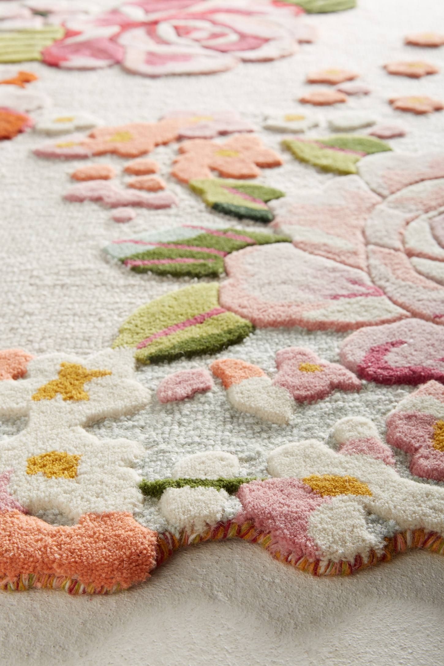 Tufted Aracelli Rug Rugs Floral Rug Hand Tufted Rugs