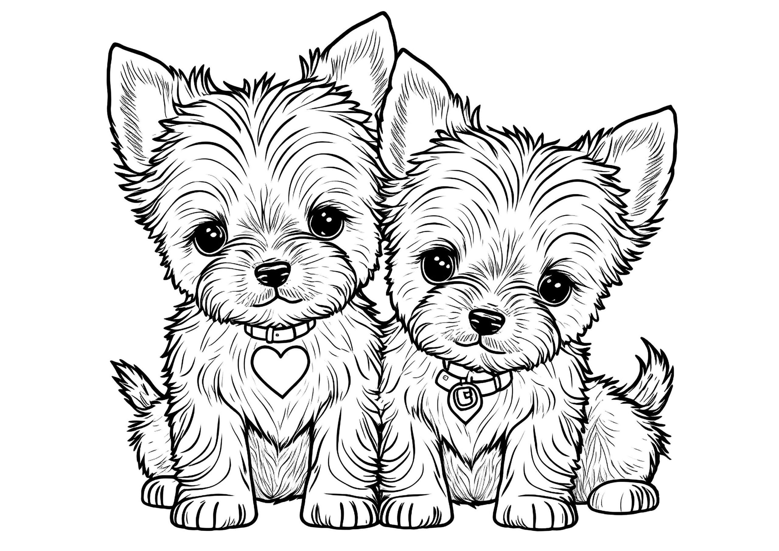 Puppy Coloring Page