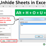 Unhide Sheets In Excel How To Do Methods Template Example