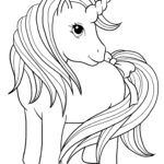 Unicorn Coloring Page To Download Unicorns Kids Coloring Pages Page