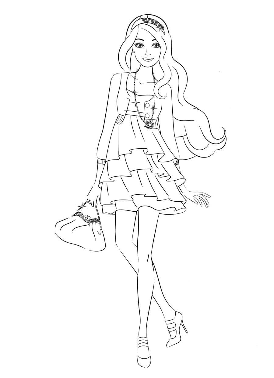 Unleash Your Creativity With Printable Barbie Coloring Pages