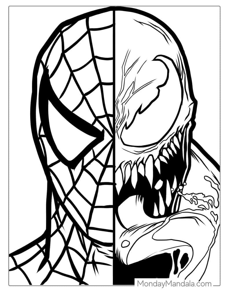 Unleash Your Creativity With Spider Man Free Coloring Pages