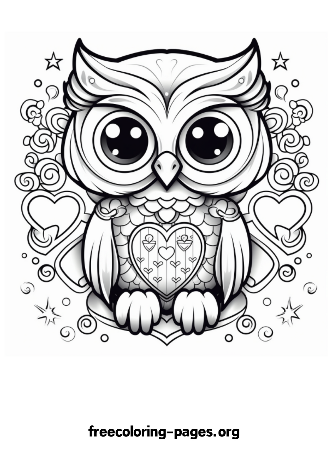 free printable valentine coloring pages