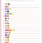 Valentine Emoji Game